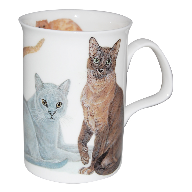 Cats Galore, Animal Bone China Mug