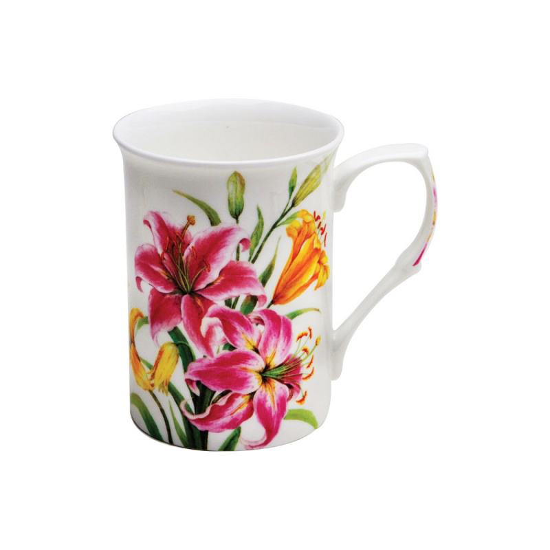 Pink Lily Can Mug