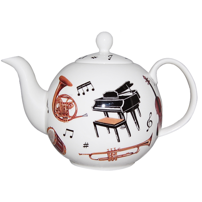Music Concert Teapot, 6-Cup