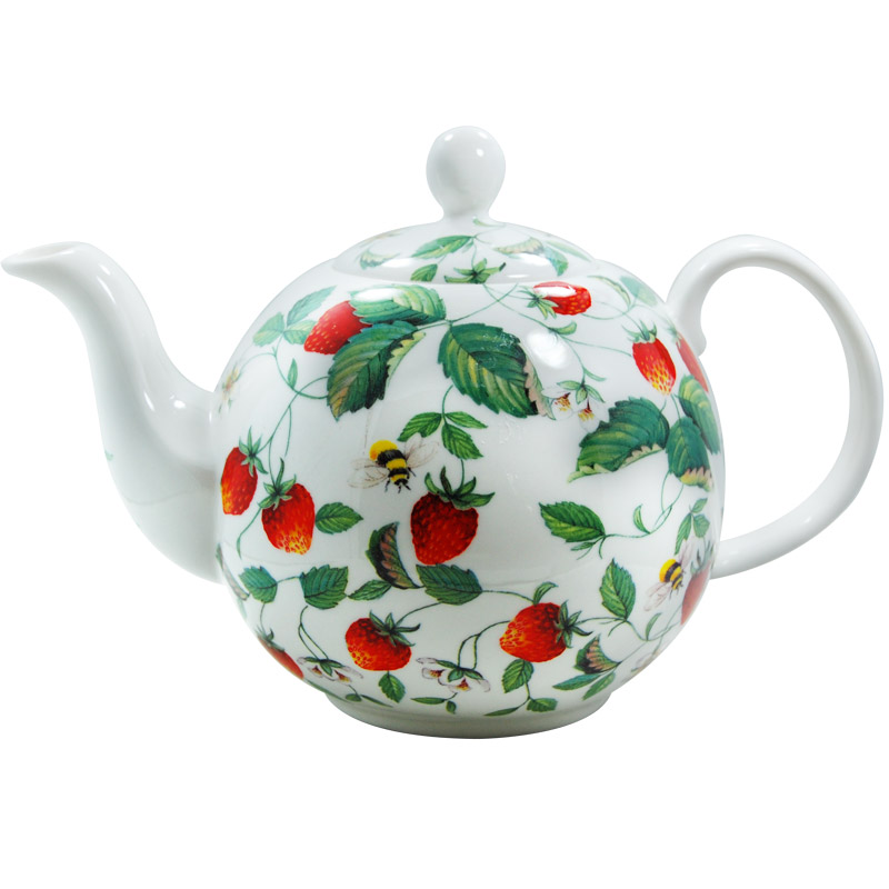 Alpine Strawberry Teapot, 6-cup