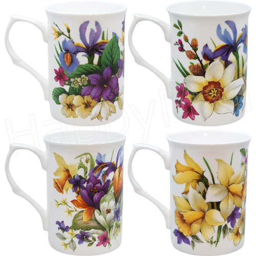 Spring Garden Mugs, Set of 4, photo-2