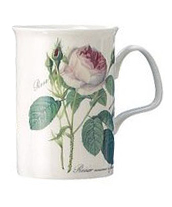 Redoute Rose Mug - Fine Bone China