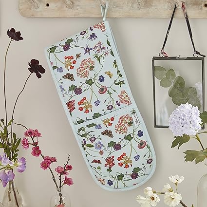Double Oven Gloves RHS Spring Floral, photo-1