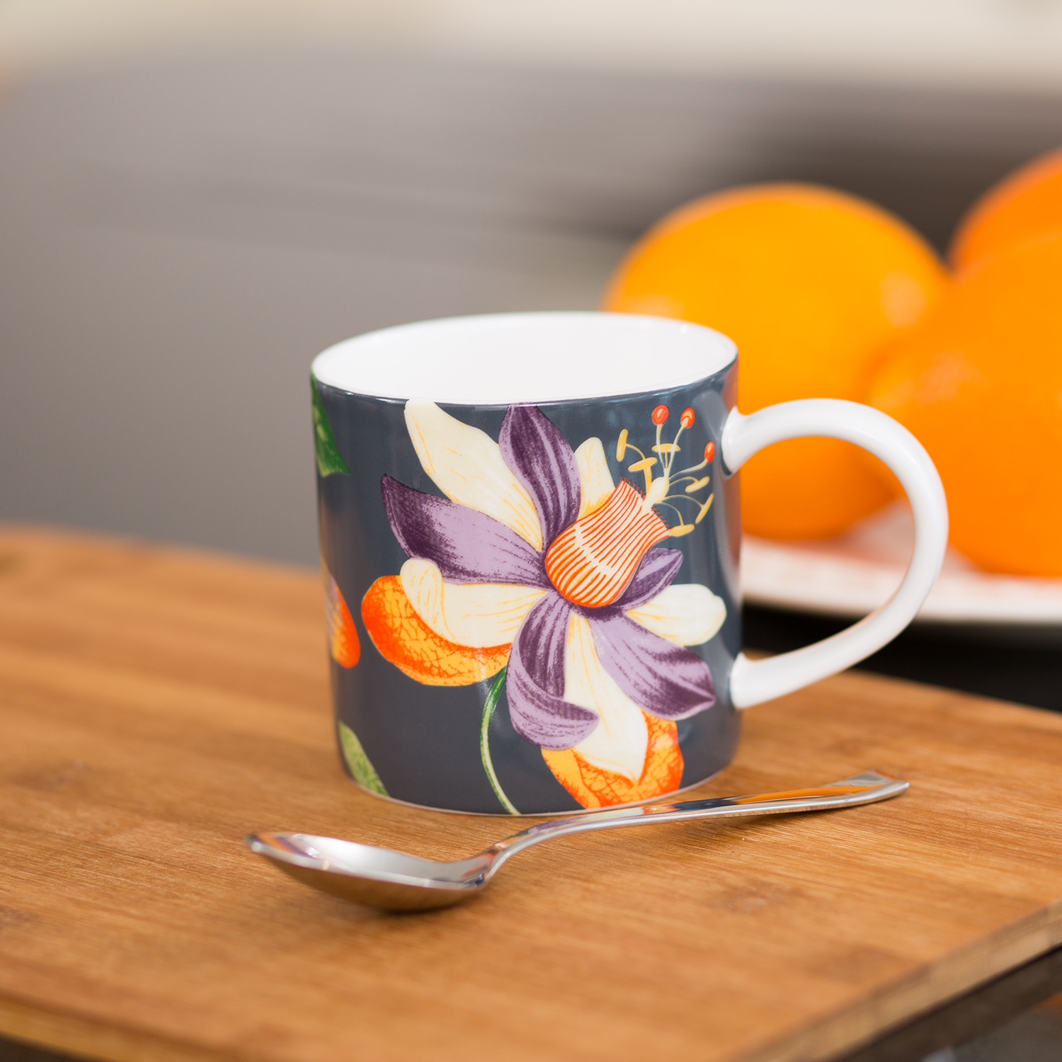 RHS Passiflora China Mug, photo-1