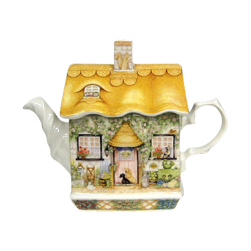Sadler Teapot, Rose Cottage (Country Cottages), 2-Cup
