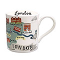 London Icons Infographic Mug