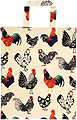 Rooster, PVC Tote Bag, 12.4x15.4