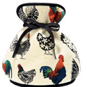 Rooster Tea Cosy, Muff Style Tea Cozy
