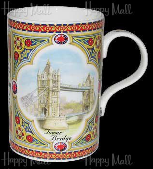 James Sadler Tower Bridge Londres faience Mug 