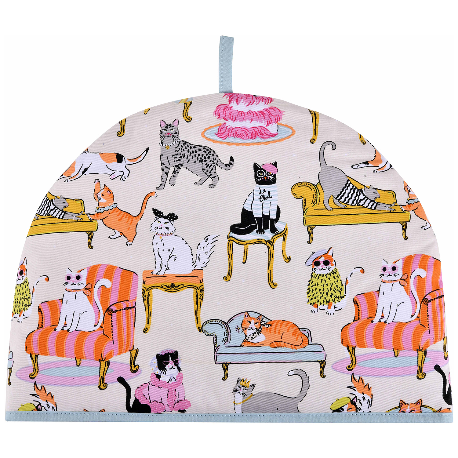 Cool Cats Cotton Tea Cosy