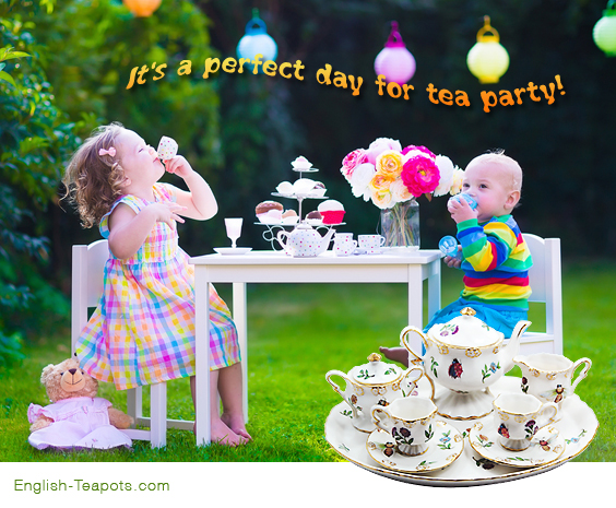 children's afternoon tea set